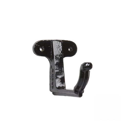 Cast Iron Moulded Ogee Gutter Fascia Bracket - 125mm Black