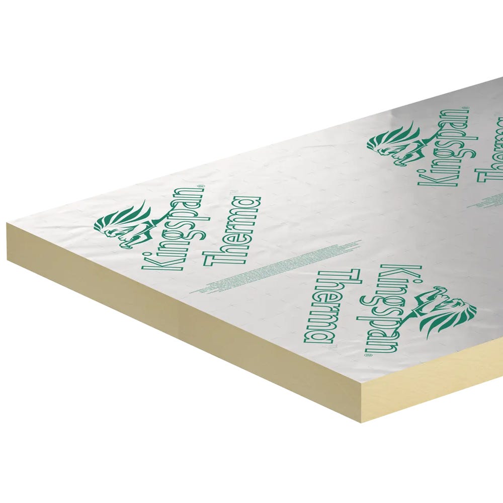 Kingspan Thermawall TW50 Insulation Board 1200mm x 450mm x 60mm - Pack of 8 | 4.32m2