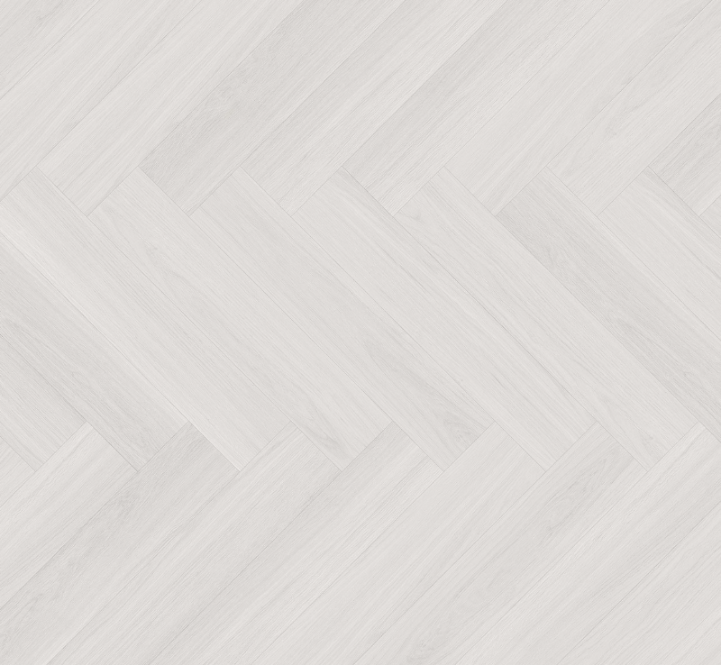 Parador Oak Oxford White Herringbone Vinyl Flooring