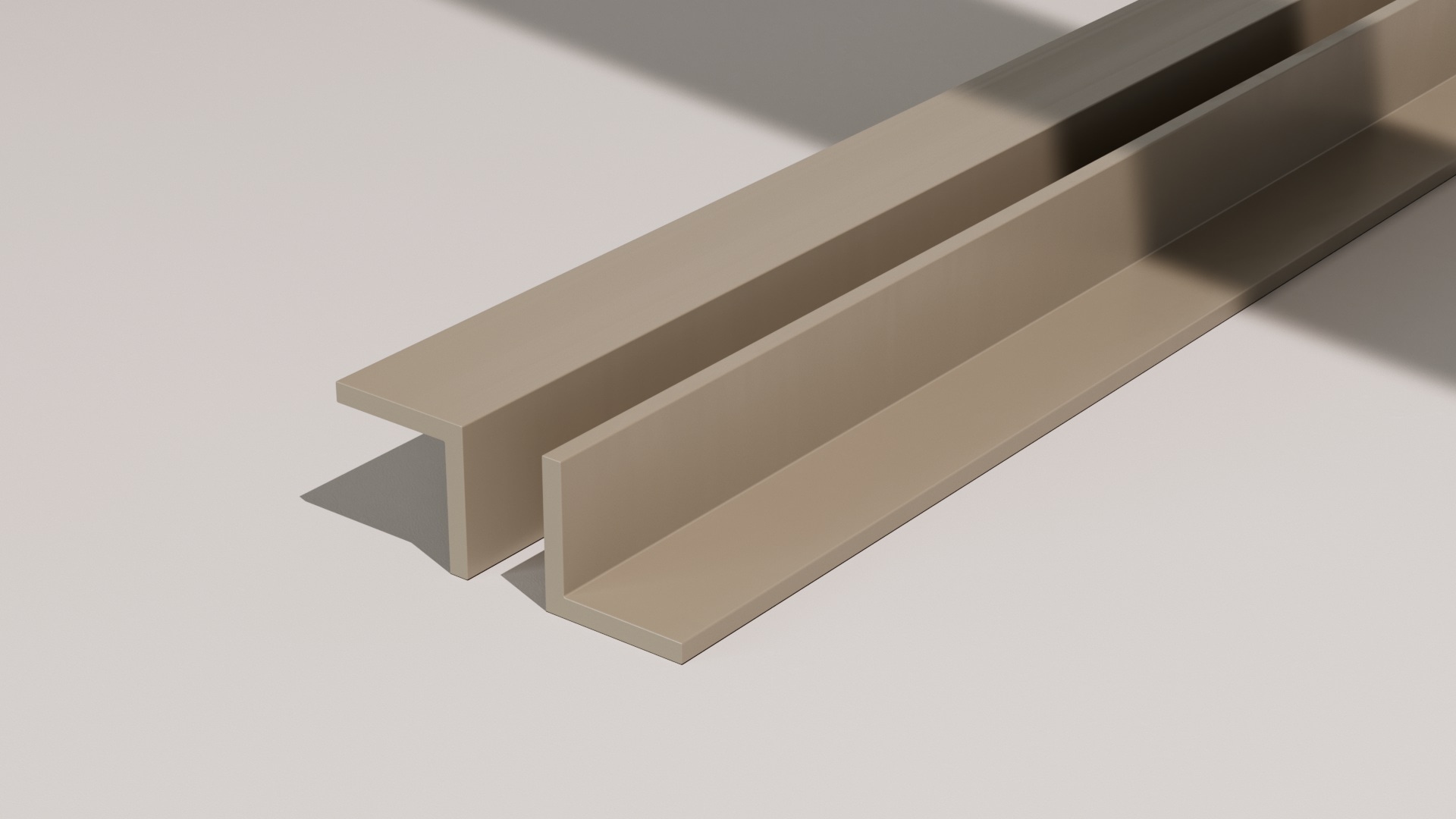 2.4m Edge Trim – 50x50mm – Sand – HR Dual Dek