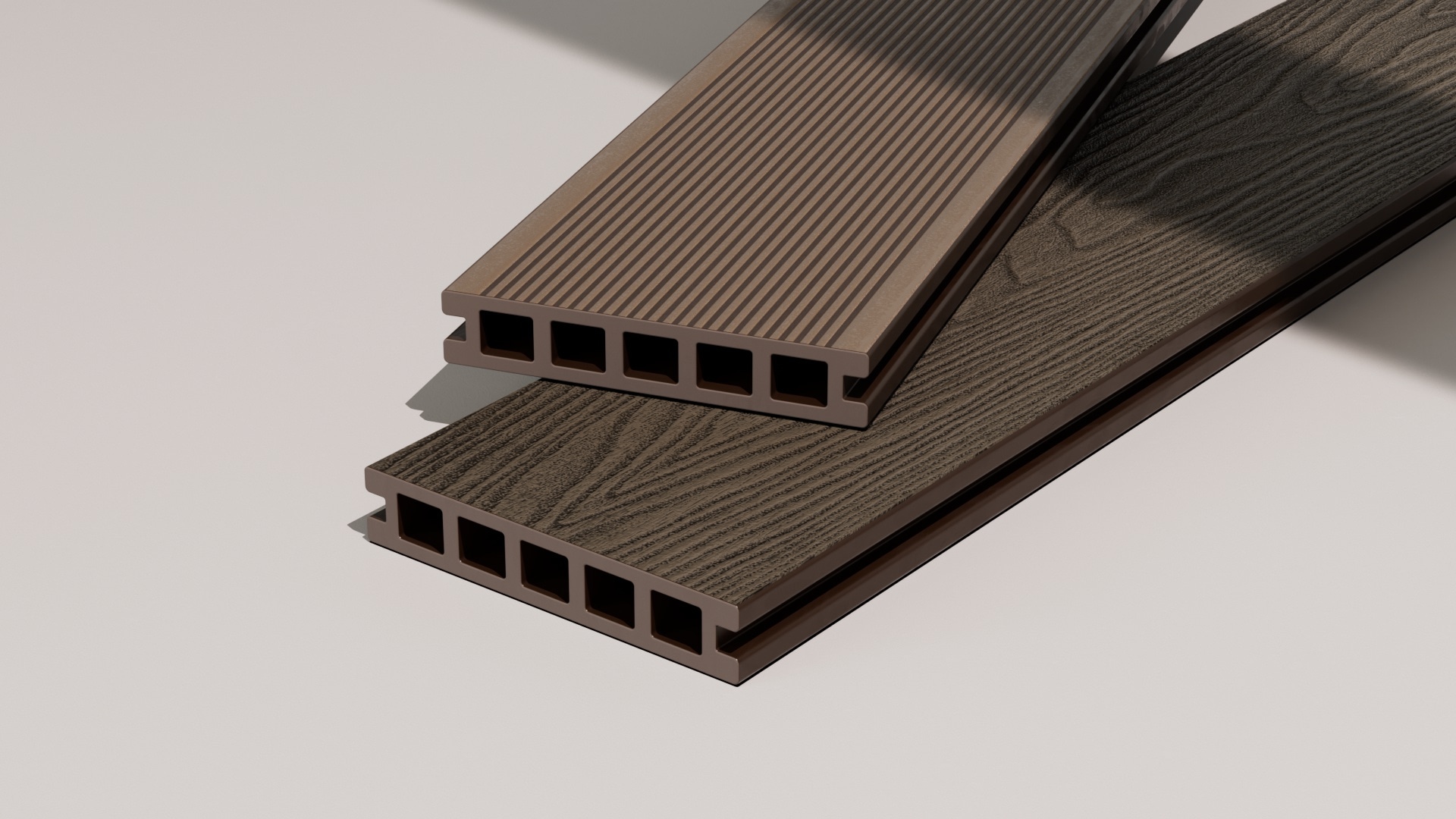 4m Walnut – Brown Composite Decking – HR Dek 140