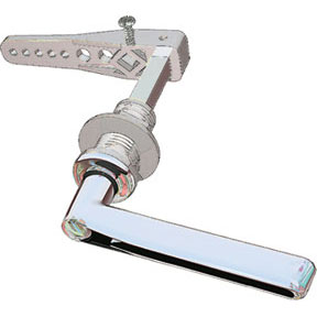 Mv Heavy Duty Cistern Lever Chrome On Metal CLCM