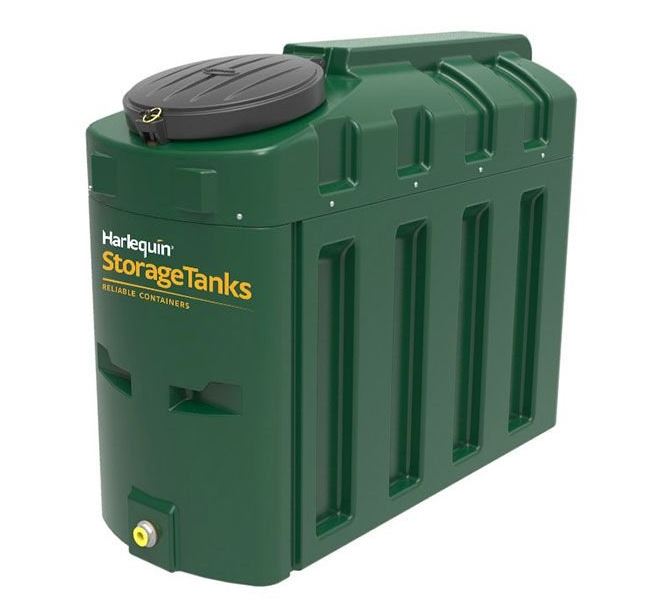 Harlequin 650 Litre Bunded Slimline Oil Tank | 650HQi*
