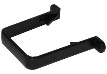 FloPlast Square Downpipe Clip - 65mm Black