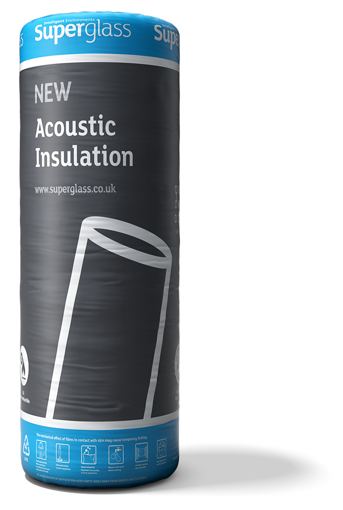 Superglass Acoustic Insulation 18kg 50mm (15.6m² per Roll)
