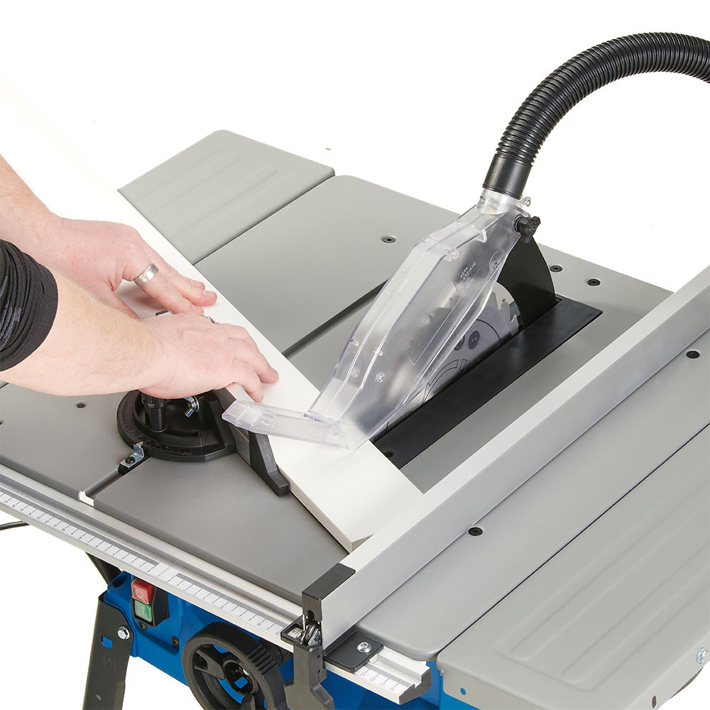 Clarke CTS18 250mm Table Saw with Stand & Extendable Work Table (230V)