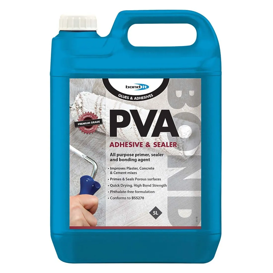Bond It Pva Bond Adhesive 5L
