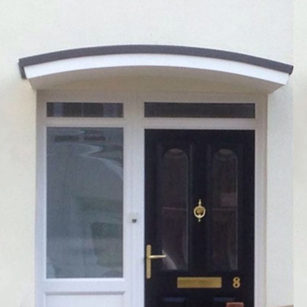 The Cherwell Curved Overdoor Canopy