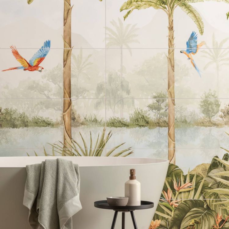 Original Style Living Tropical Oasis Panel C 100x250cm