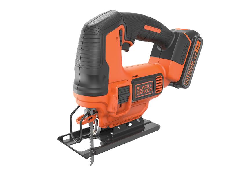 Black + Decker BDCJS18C13-GB Bdcjs18C13 Powerconnect™ Jigsaw 18V 1 X 1.5Ah Li-Ion