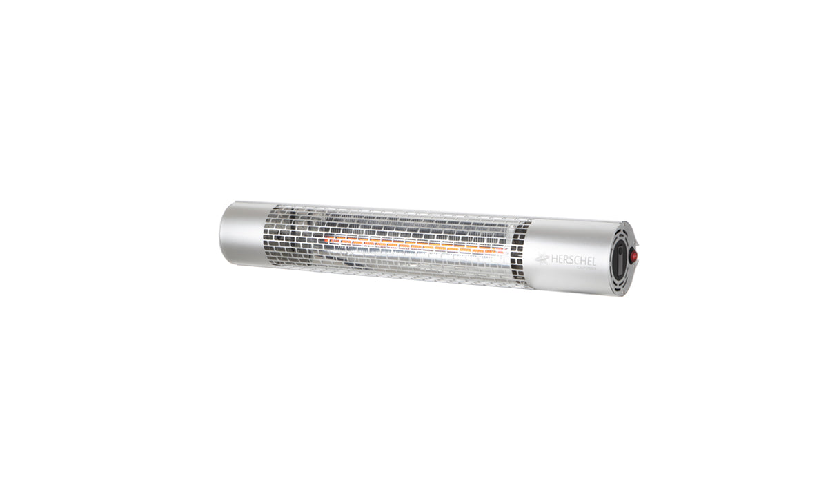 Herschel California Silver 2000W Infrared Patio Heater