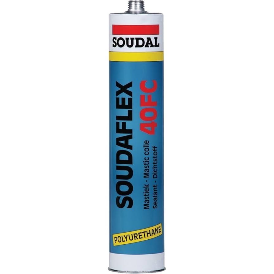 SOUDAL 102641 Soudaflex 40FC High Modulus Polyurethane Sealant Teak 310ml