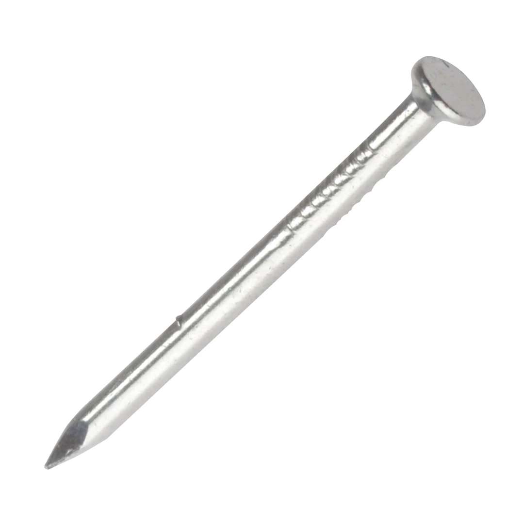 Donquichotte DONMN2540 Don Quichotte Masonry Nail Light Gauge - Zinc Galvanised 2.5 X 40Mm (Box Of 100)