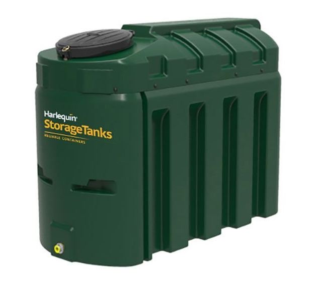 Harlequin 1300 Litre Bunded Slimline Oil Tank | 1300HQi*