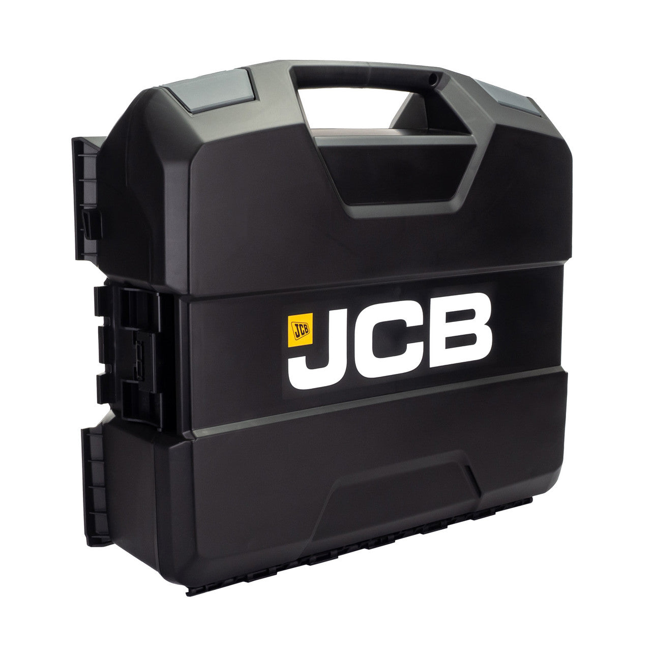 JCB W-BOXX 136 Power Tool Case Storage, 44.5 x 40.5 x 13.6cm | JCB-WB136