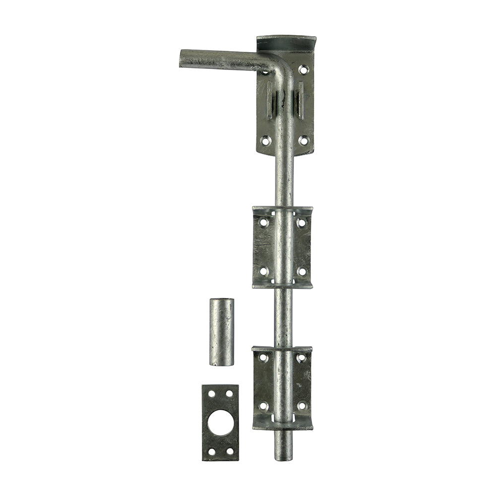 Garage Drop Bolt - Galvanised