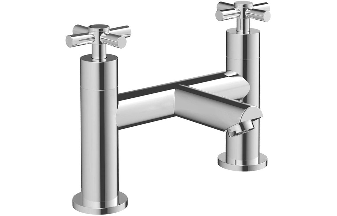 Haka Bath Filler - Chrome