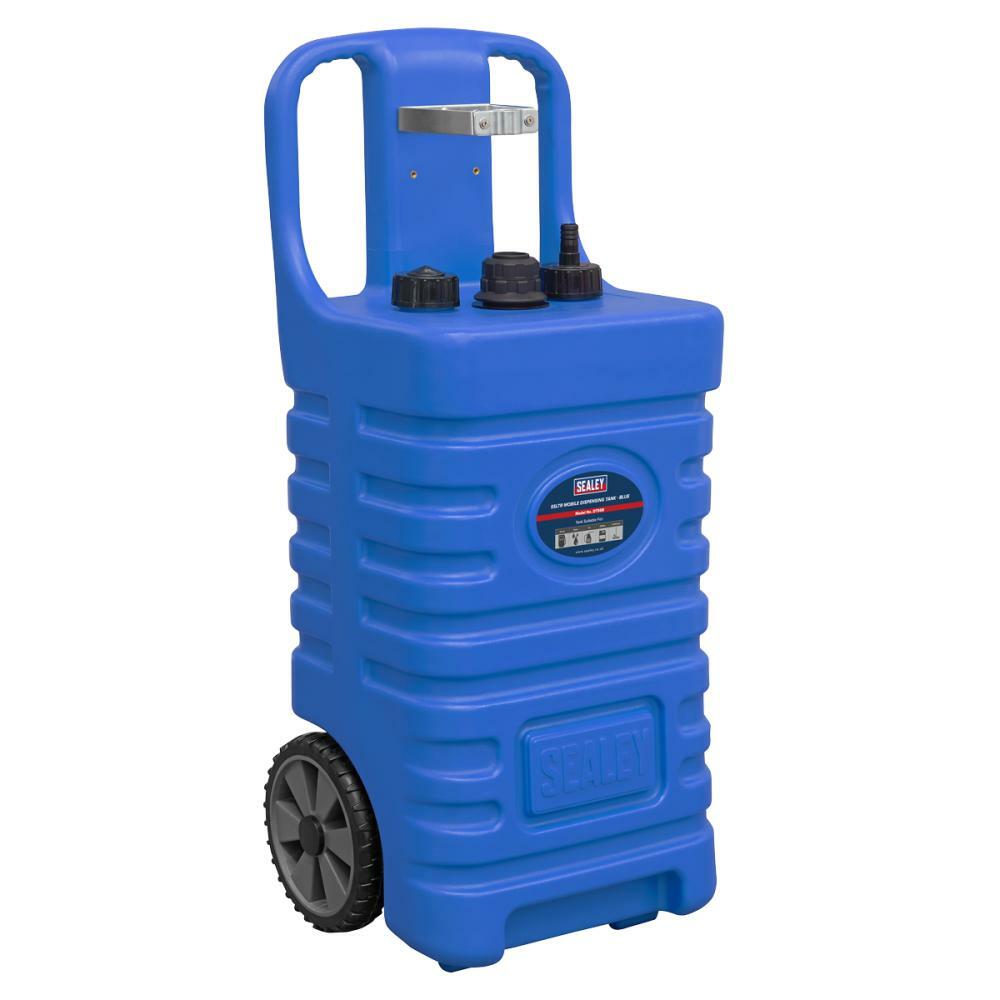 Sealey DT55B Mobile Dispensing Tank - Blue 55Ltr