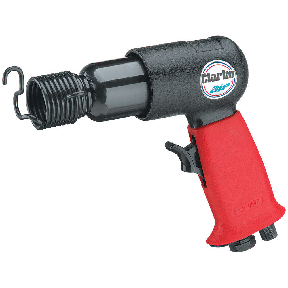 Clarke 3110870 Cat114 Air Hammer With Chisel Set