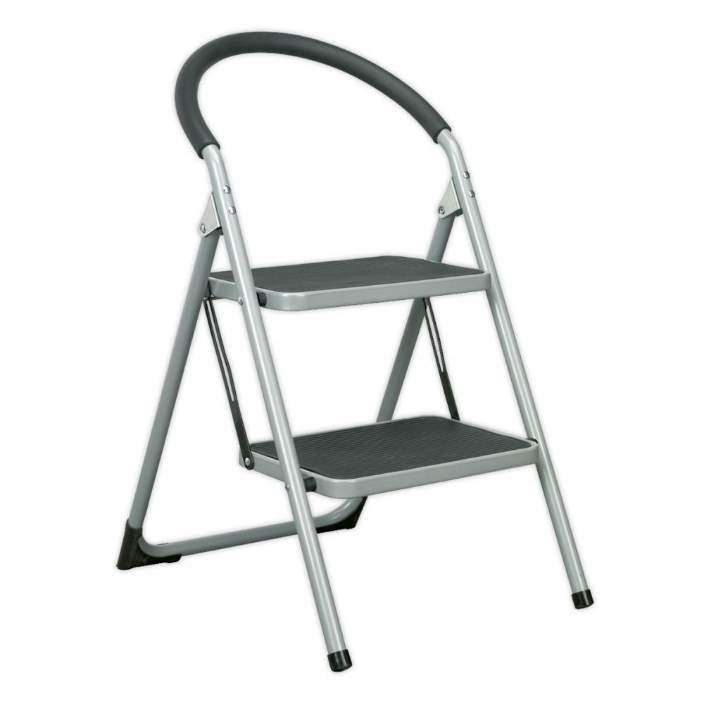 Sealey ASL2 Step Stool 2-Tread 150Kg Capacity En14183