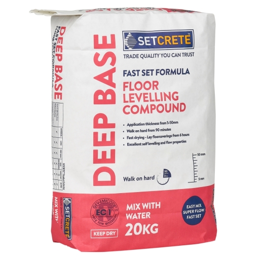 Setcrete Deep Base Floor Levelling Compound 20kg 346361