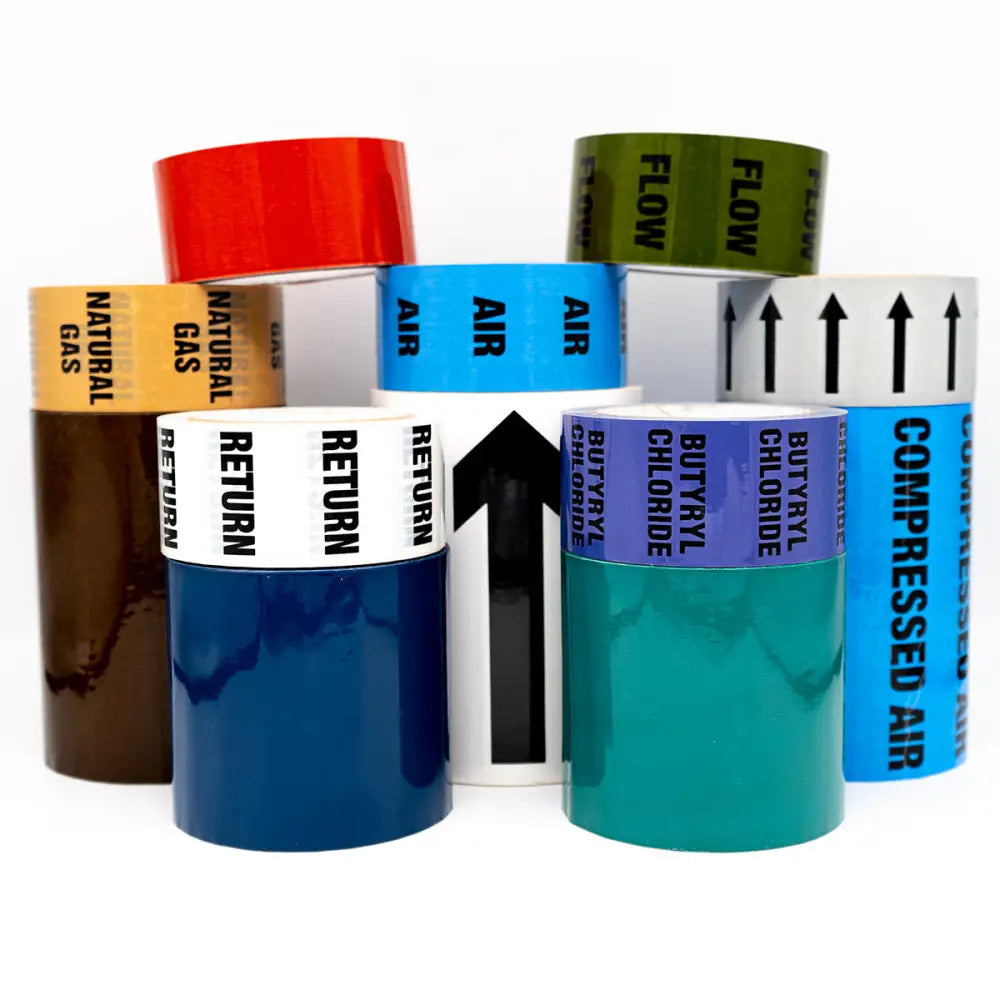 Customized Pipe Identification Tape / Label