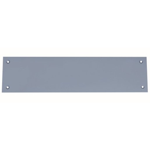 4TRADE Finger Plate Satin Anodised Aluminium 300mm x 75mm 802530
