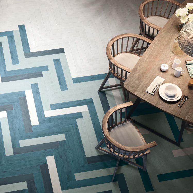 Original Style Tileworks Nebraska White Matt Wood Effect Tile 10x60cm