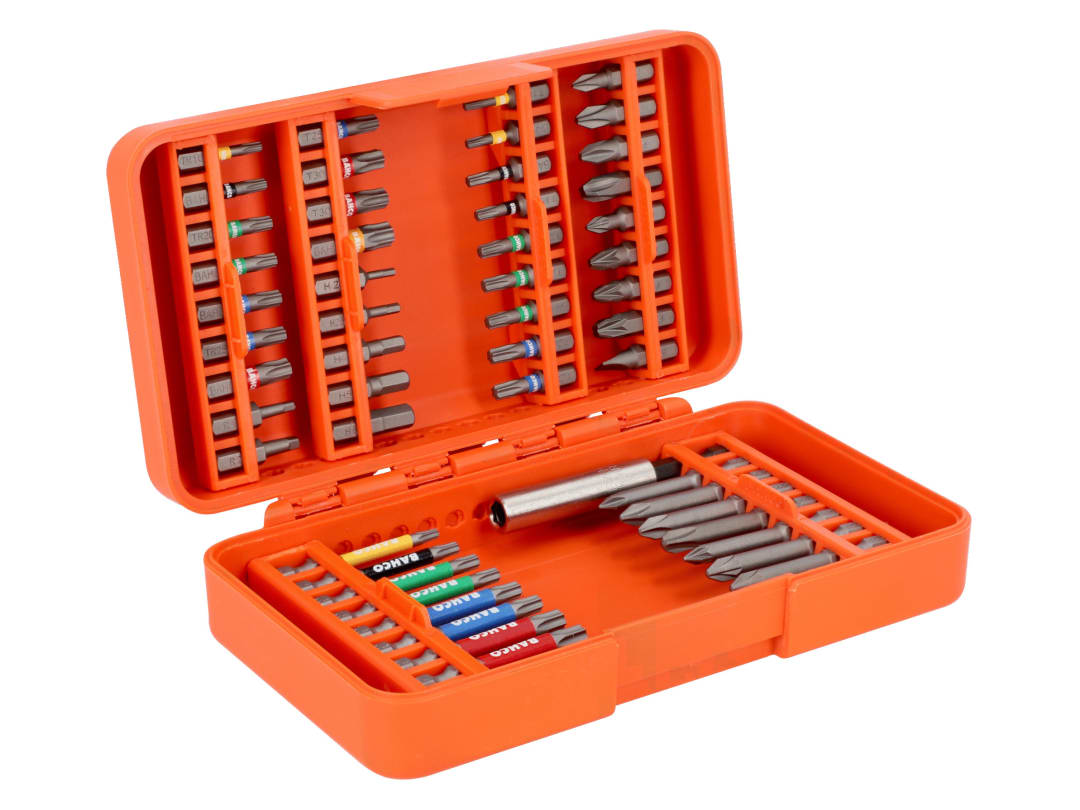 Bahco 59S/54C-1 Standard Bit Set, 54 Piece 59S/54C-1
