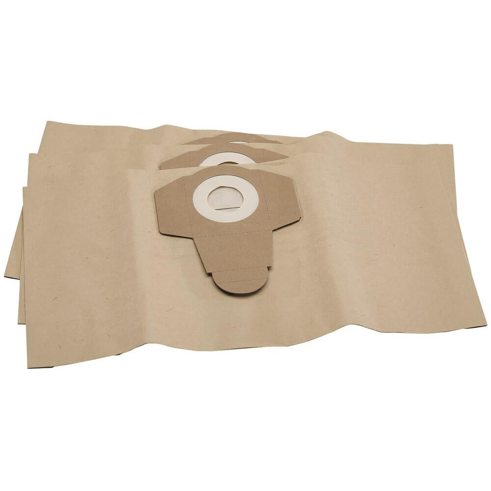Draper 74354 Paper Dust Bags 15L (Pack Of 3) per pack