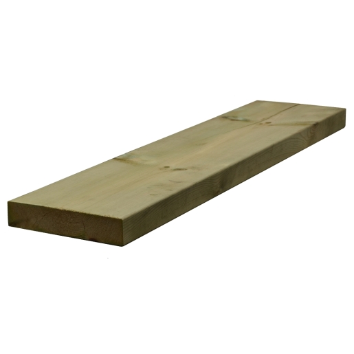 47mm x 225mm x 3.6m Regularised Treated Sawn Timber C24
