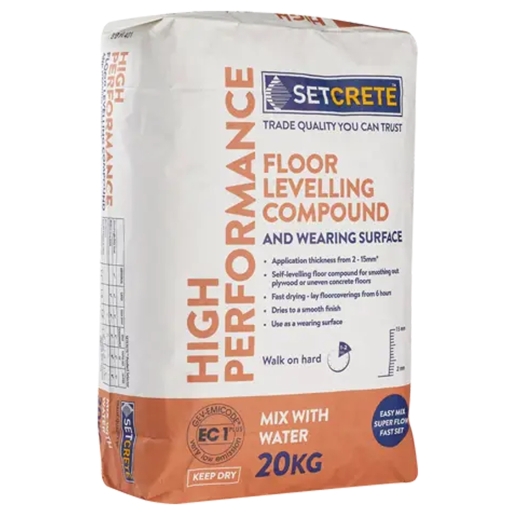 Setcrete High Performance Floor Levelling Compound 20kg
