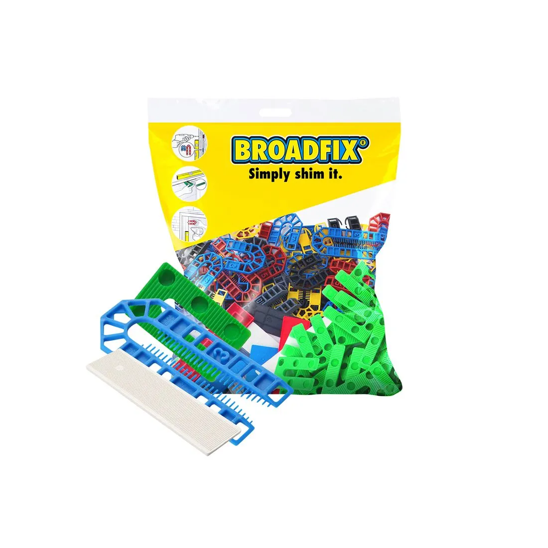 Broadfix Assorted Levelling Pack 160 Bag