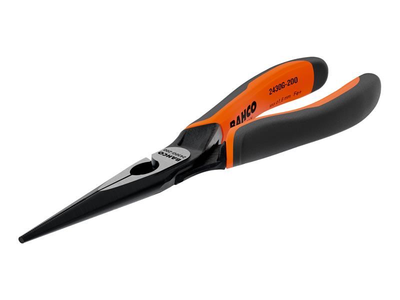Bahco 2430 G-200 2430G Ergo™ Long Nose Pliers 200Mm (8In)