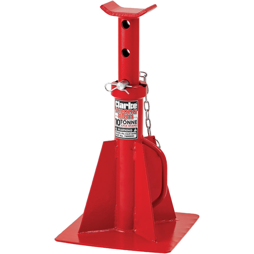 Clarke 7600091 Cax10Tpb 10 Tonne Axle Stand