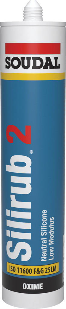 SOUDAL 114580 Silirub 2 Brilliant White