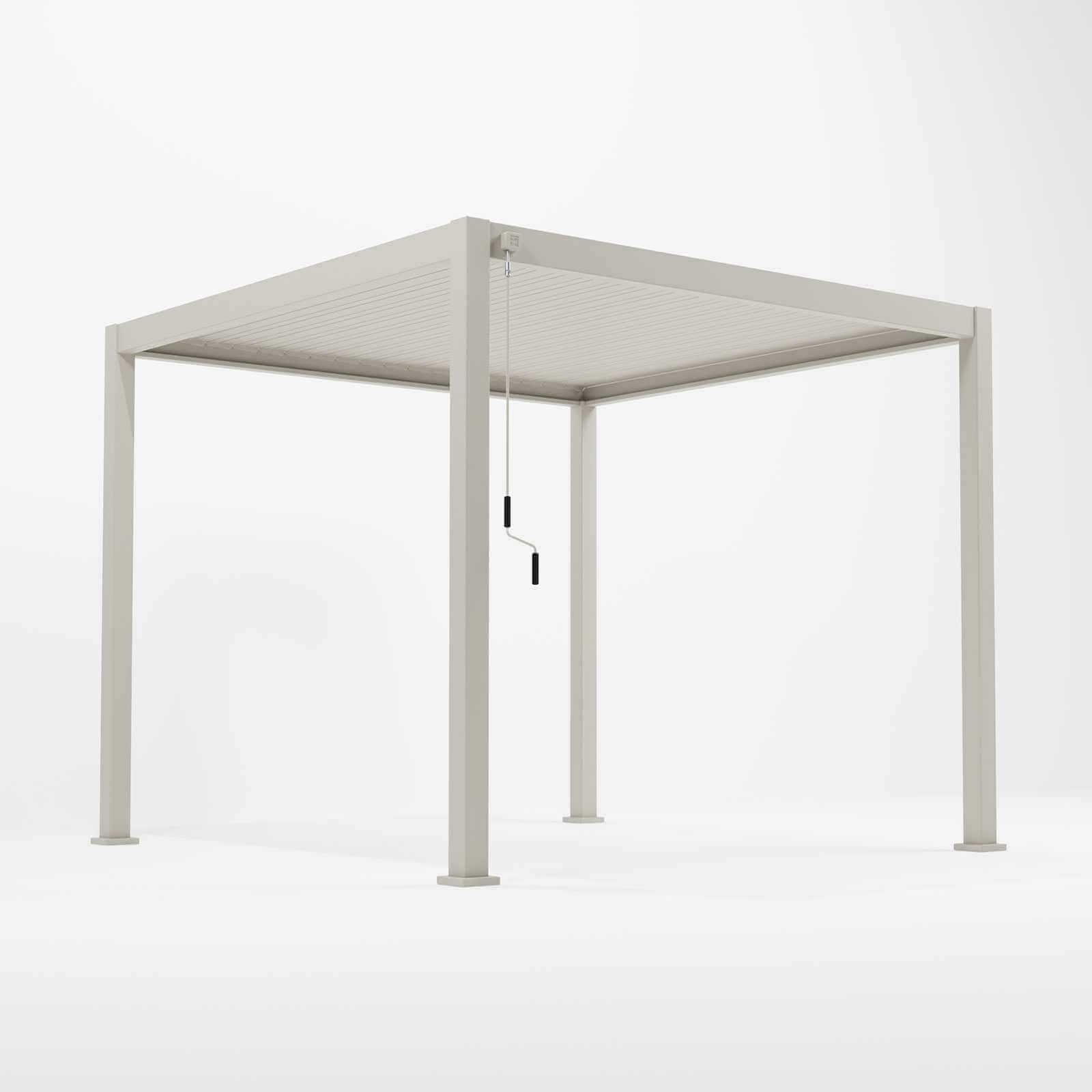 NOVA TITAN 3.6m x 3m Rectangular Pergola – Pebble (2026 Model)