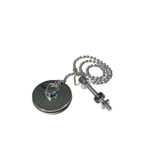 4Trade 1 1/4in Chrome Basin Plug