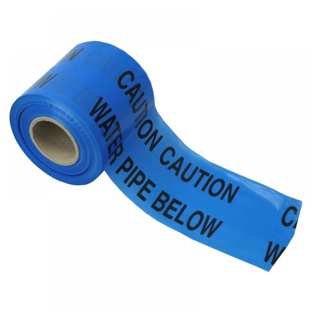 Faithfull 0026150365BWATB Warning Tape 365M - Water