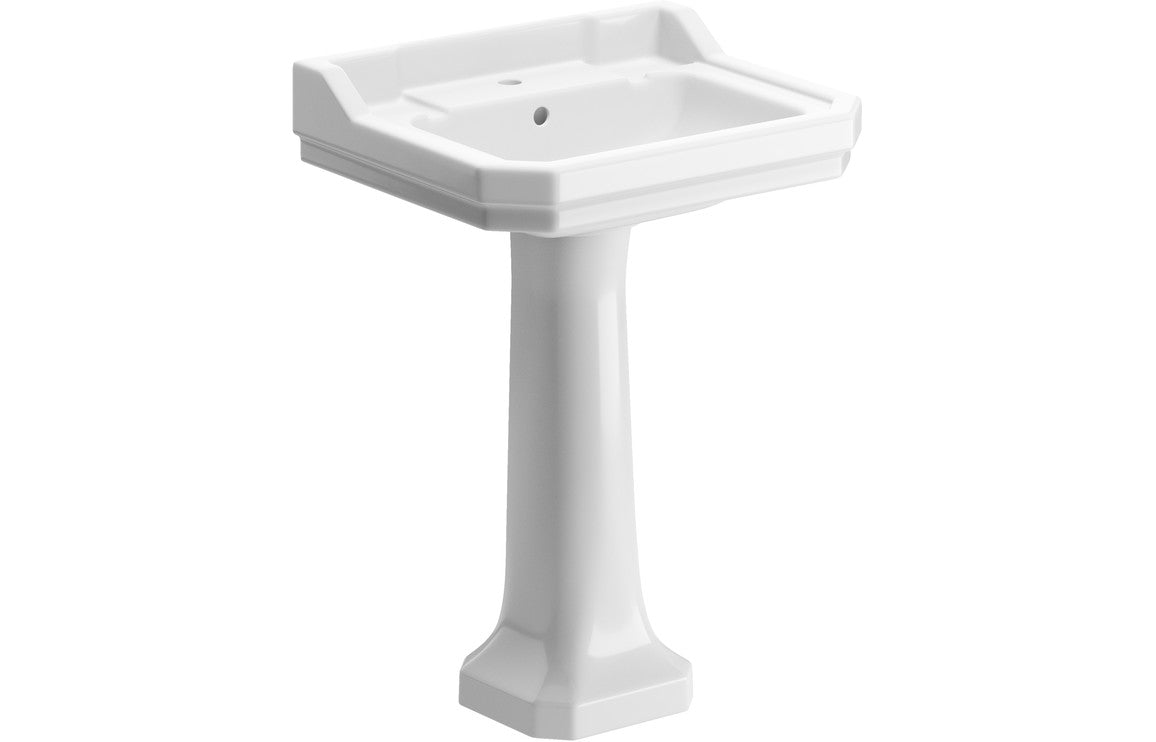 Berlington Traditional Basin & Full Pedestal