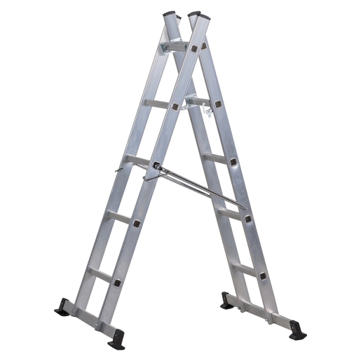 Werner 7101518 Combination Ladder 5 in 1 with Platform