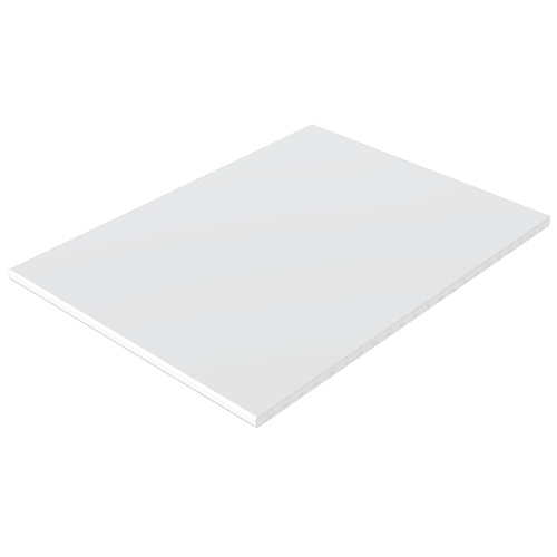 100mm White Soffit Board - 10mm x 5mtr