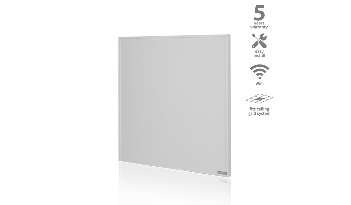 Herschel Select Infrared Ceiling Tile Heater - Discreet Heating