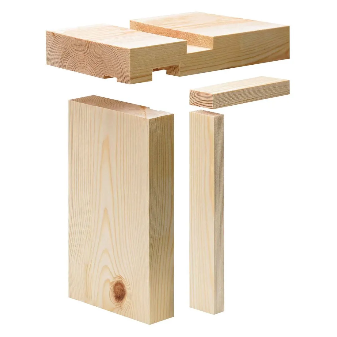 Door Lining Sawn/Metal Stud 32 X 115Mm Nom 27 X 106 Fin Pefc