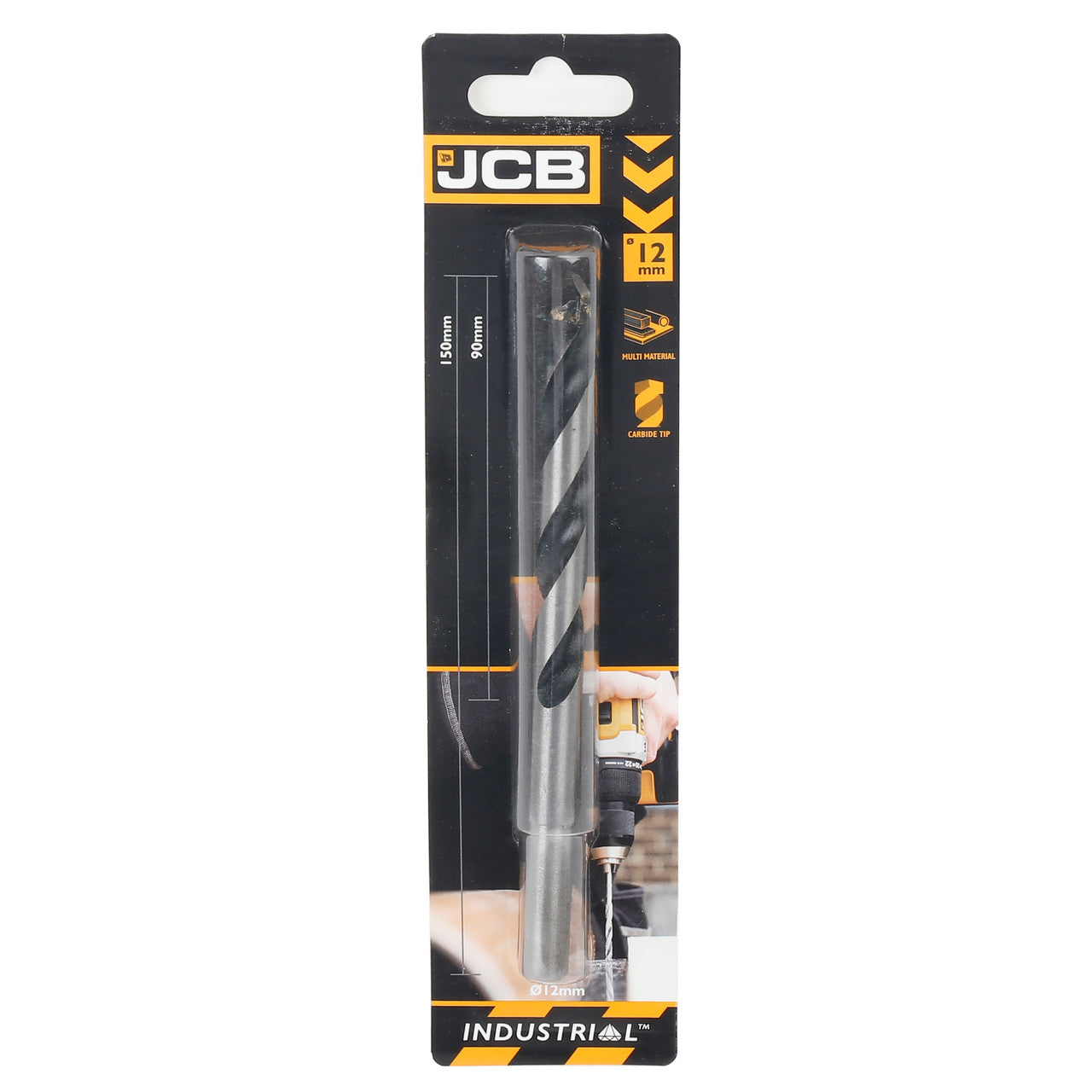 JCB 12 x 150mm Multi Purpose Drill Bit | 5055803310608
