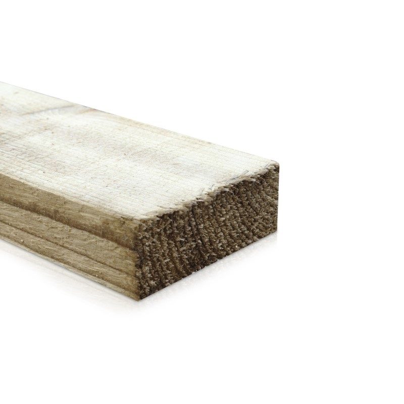 100mm x 38mm Sawn (Treated)