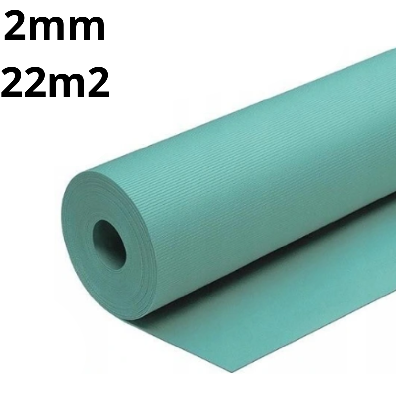 Roll Underlay XPS Flex - 2mm - 22m2 (236.80sqft) - Easy Instalation