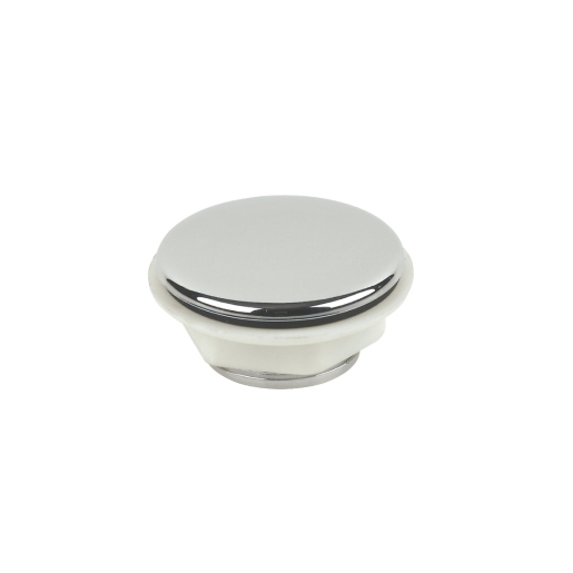 4Trade Plastic Tap Hole Stopper Chrome Plated
