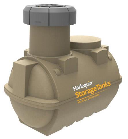 Harlequin 2500 Litre Double Walled Underground Oil Tank | UGD2500*