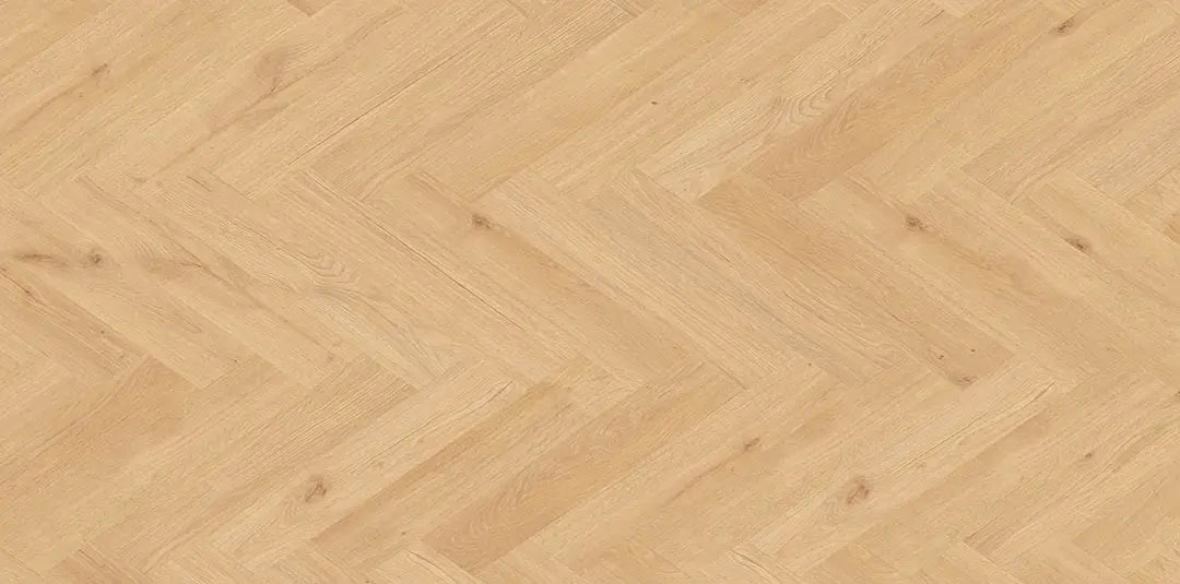Manor Herringbone Oak Natural Beige Laminate 8mm